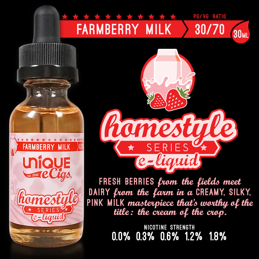 Farmberry Milk Unique eCigs